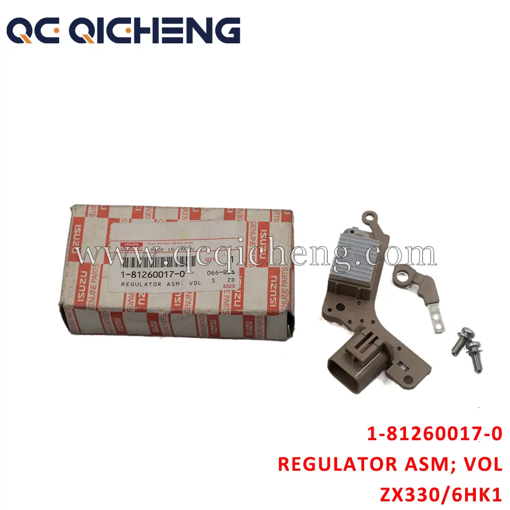 Wholesale 1-81260017-0 REGULATOR ASM VOLTAGE GEN For ISUZU ZX330 6HK1 Supplier, Pricelist