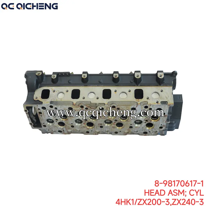 Wholesale 8-98170617-1 8981706171 Cylinder Head for Isuzu  4HK1 ZX200-3 ZX240-3 Suppliers, Pricelist