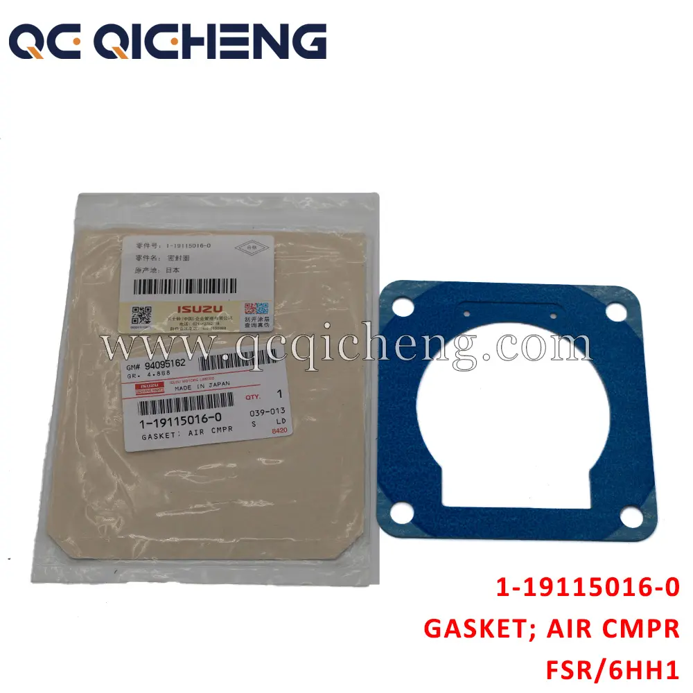 High-Quality 1-19115016-0 GASKET AIR CMPR For ISUZU FSR 6HH1 Suppliers, Quotes