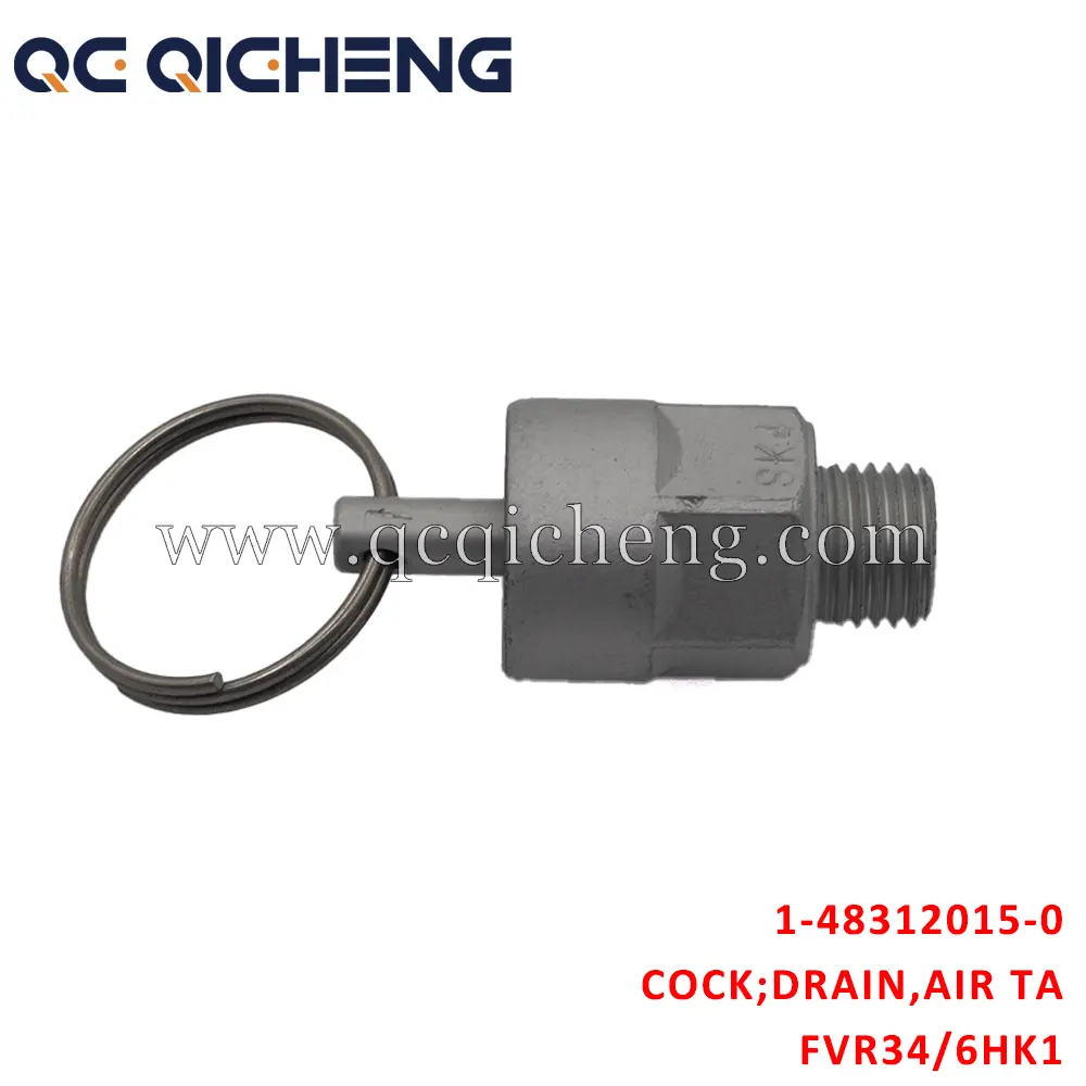 High-Quality 1-48312015-0 COCK DRAIN AIR TANK For  ISUZU FVR34 6HK1 Pricelist, Quotes