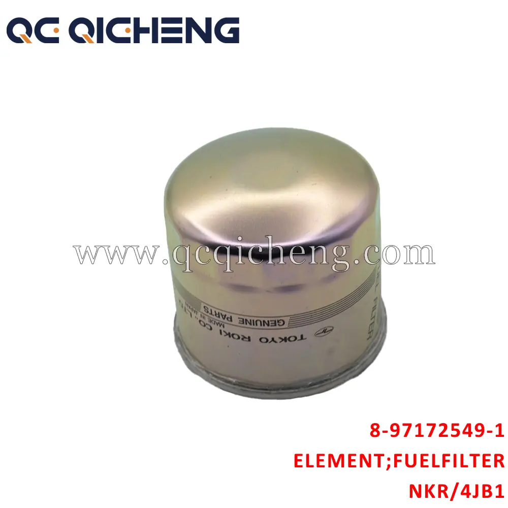 High-Quality 8-97172549-1 ELEMENT KIT FUEL FILTER For NKR 4JB1 Suppliers, Pricelist