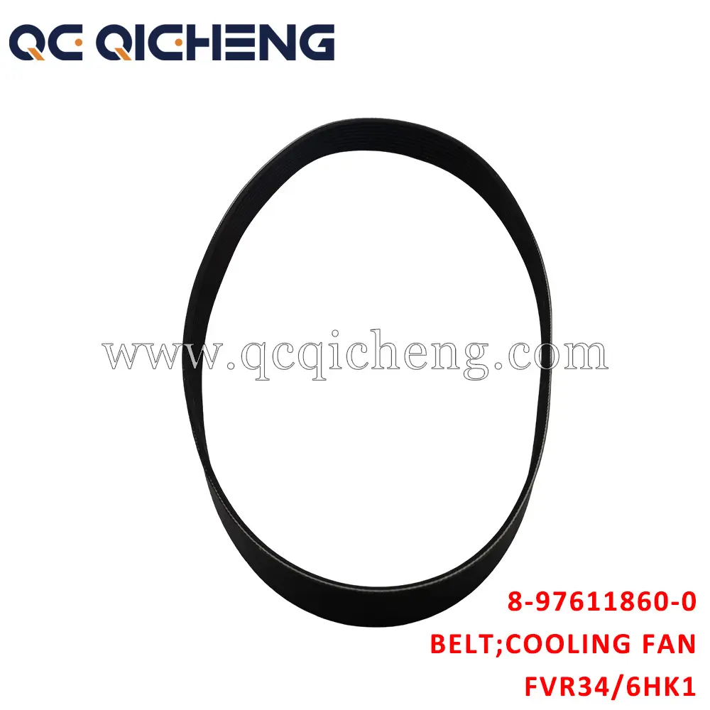 Wholesale 8-97611860-0 BELT COOLING FAN For ISUZU FVR34 6HK1 Suppliers, Pricelist