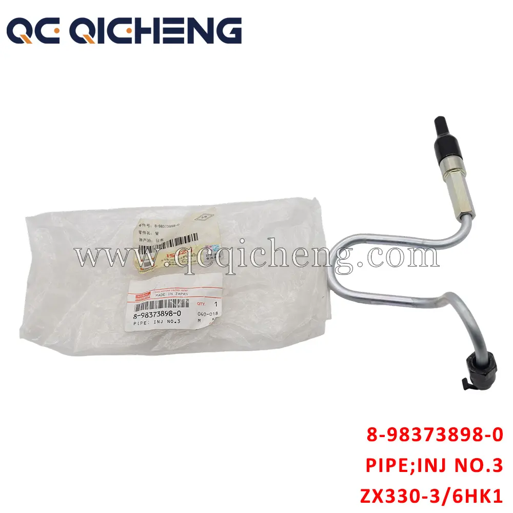 High-Quality 8-98373898-0 PIPE INJ NO 3 For ISUZU ZX120 4BG1-1 Supplier, Quotes