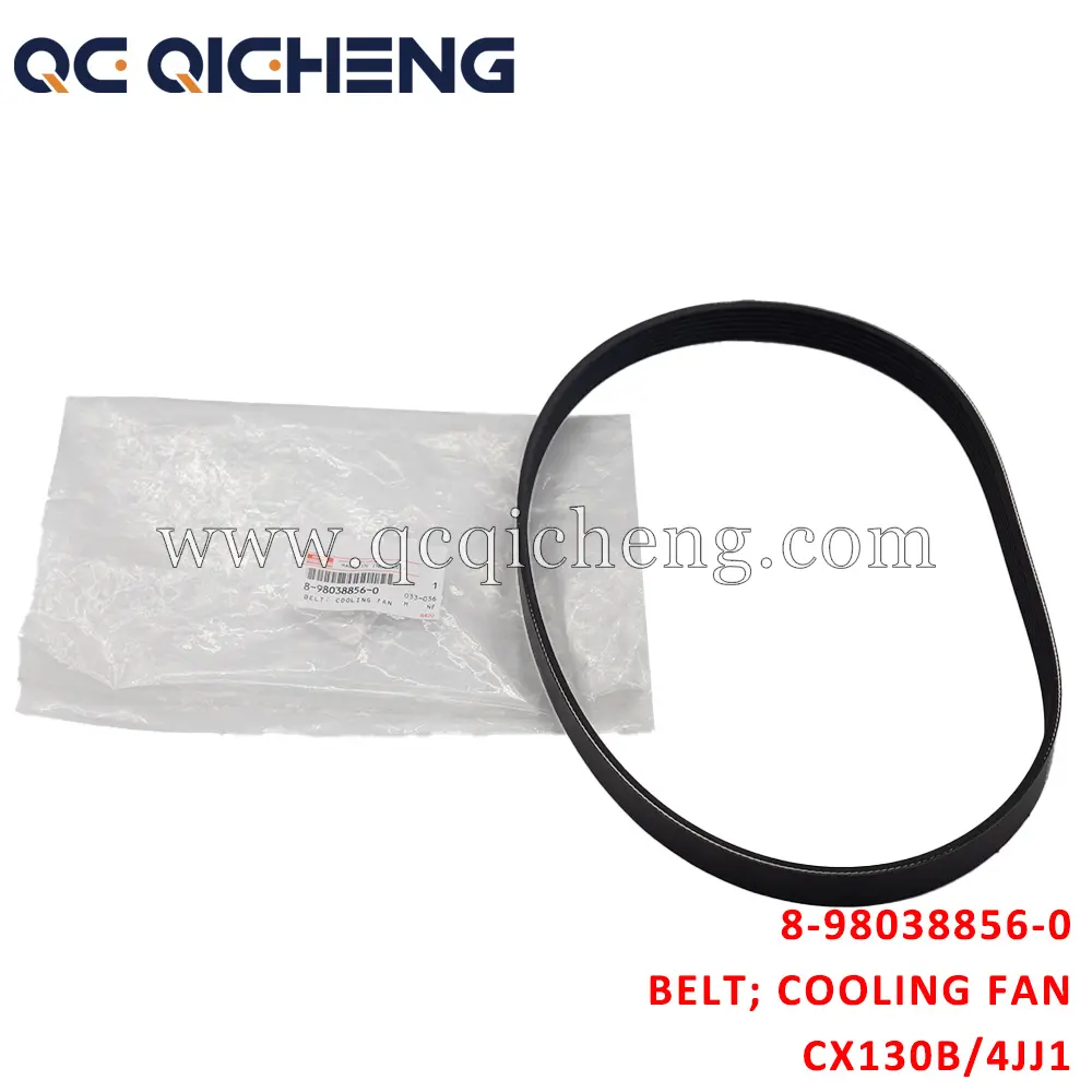 High-Quality 8-98038856-0 BELT COOLING FAN For ISUZU CX130B 4JJ1 Suppliers, Pricelist