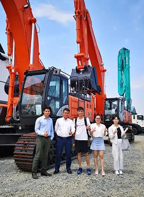 Construction machinery export overview