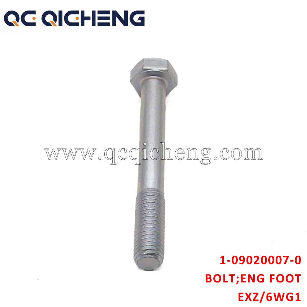 Wholesale 1-09020007-0 BOLT ENG FOOT For ISUZU EXZ 6WG1 Supplier, Pricelist
