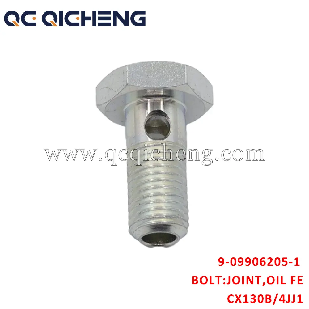 High-Quality 9-09906205-1 BOLT JOINT OIL FEED PIPE VAC PUMP For ISUZU CX130B 4JJ1 Supplier, Quotes