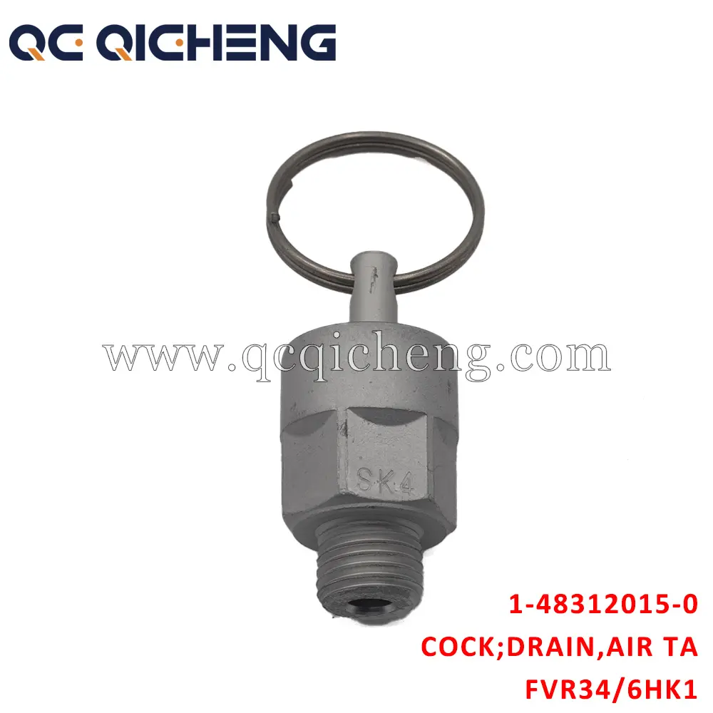High-Quality 1-48312015-0 COCK DRAIN AIR TANK For  ISUZU FVR34 6HK1 Pricelist, Quotes