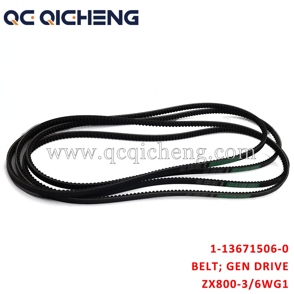 Wholesale 1-13671506-0 BELT GEN DRIVE For ISUZU ZX800-3 6WG1 Supplier, Quotes