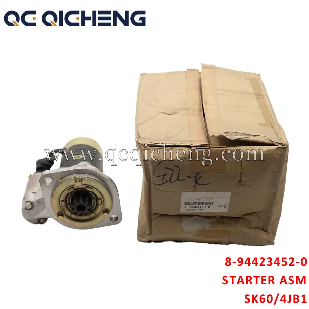 High-Quality 8-94423452-0 STARTER ASM For ISUZU SK60 4JB1 Supplier, Quotes
