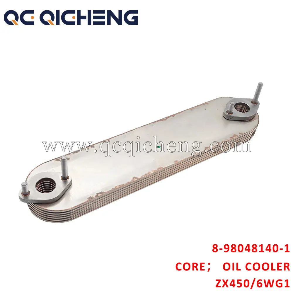 High-Quality 8-98048140-1 CORE OIL COOLER For ISUZU ZX450 6WG1 Supplier, Quotes