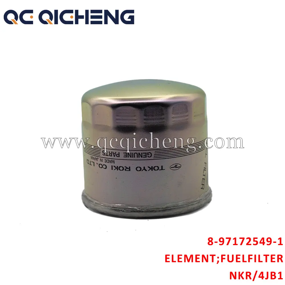 High-Quality 8-97172549-1 ELEMENT KIT FUEL FILTER For NKR 4JB1 Suppliers, Pricelist