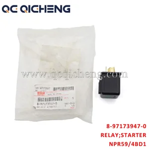 High-Quality 8-97173947-0 RELAY STARTER For ISUZU NPR59 4BD1