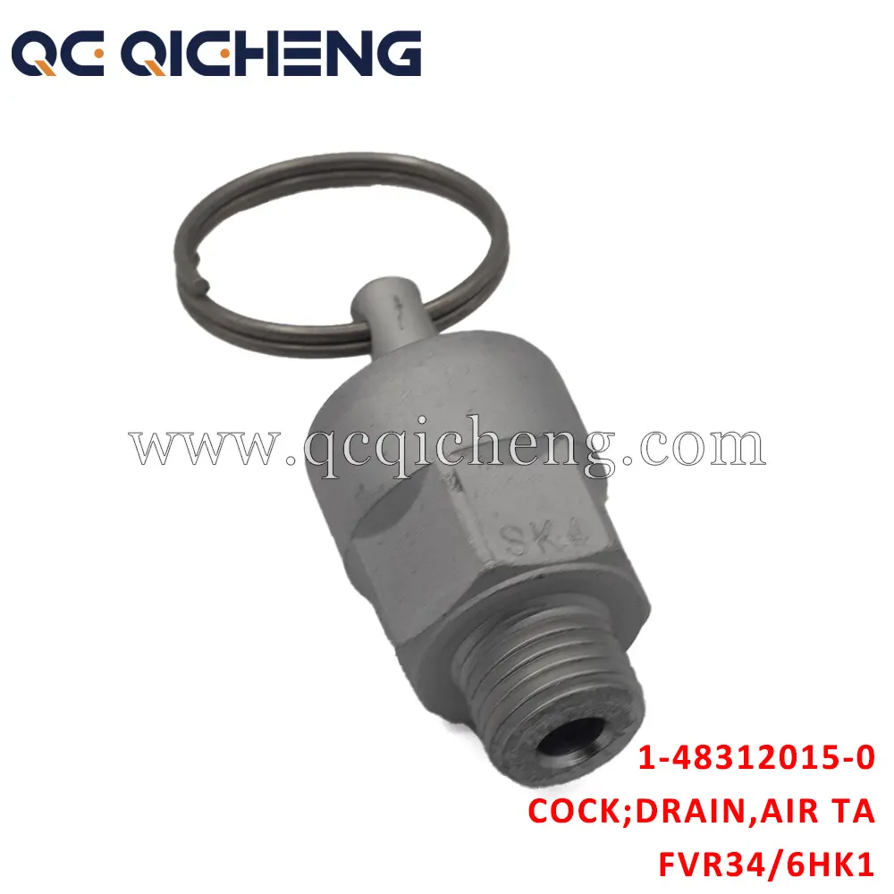 High-Quality 1-48312015-0 COCK DRAIN AIR TANK For  ISUZU FVR34 6HK1 Pricelist, Quotes