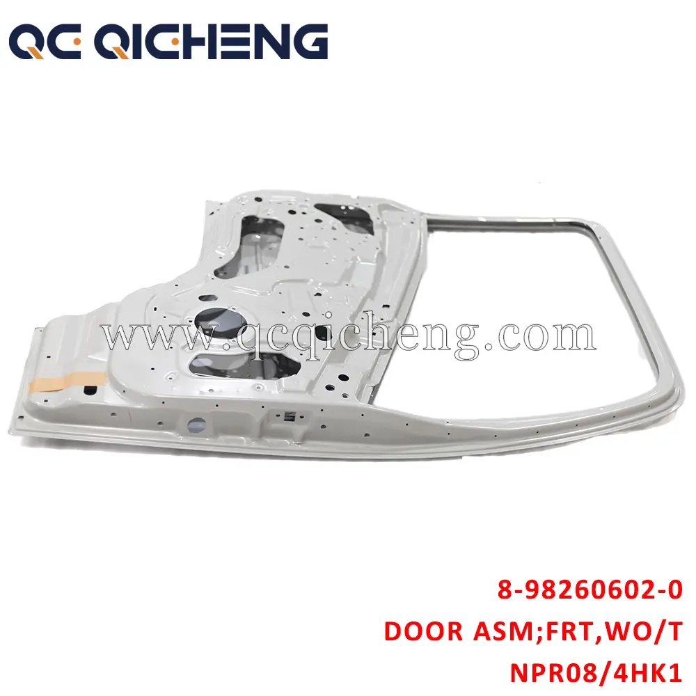 High-Quality 8-98260602-0  DOOR ASM FRT WO/TRM  For ISUZU NPR08 4HK1 Suppliers, Supplier