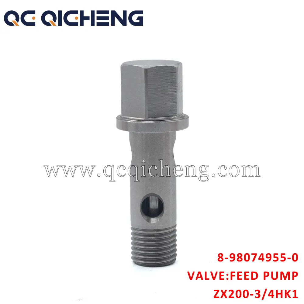 High-Quality 8-98074955-0 VALVE FEED PUMP For ISUZU ZX200-3 4HK1 6HK1 Pricelist, Quotes