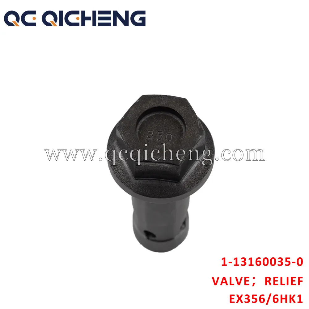 Wholesale 1-13160035-0 VALVE RELIEF OIL PORT COVER For ISUZU EX356 6HK1 Suppliers, Supplier