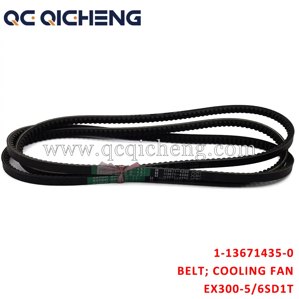 Wholesale 1-13671435-0 BELT COOLING FAN For ISUZU EX300-5 6SD1T Supplier, Pricelist