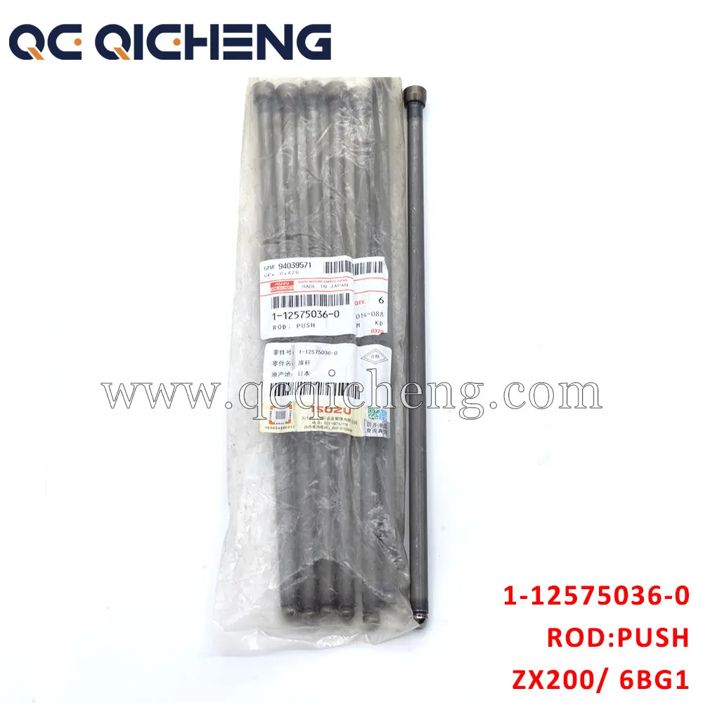 Wholesale 1-12575036-0 ROD PUSH For ISUZU ZX200 6BG1 Suppliers, Pricelist
