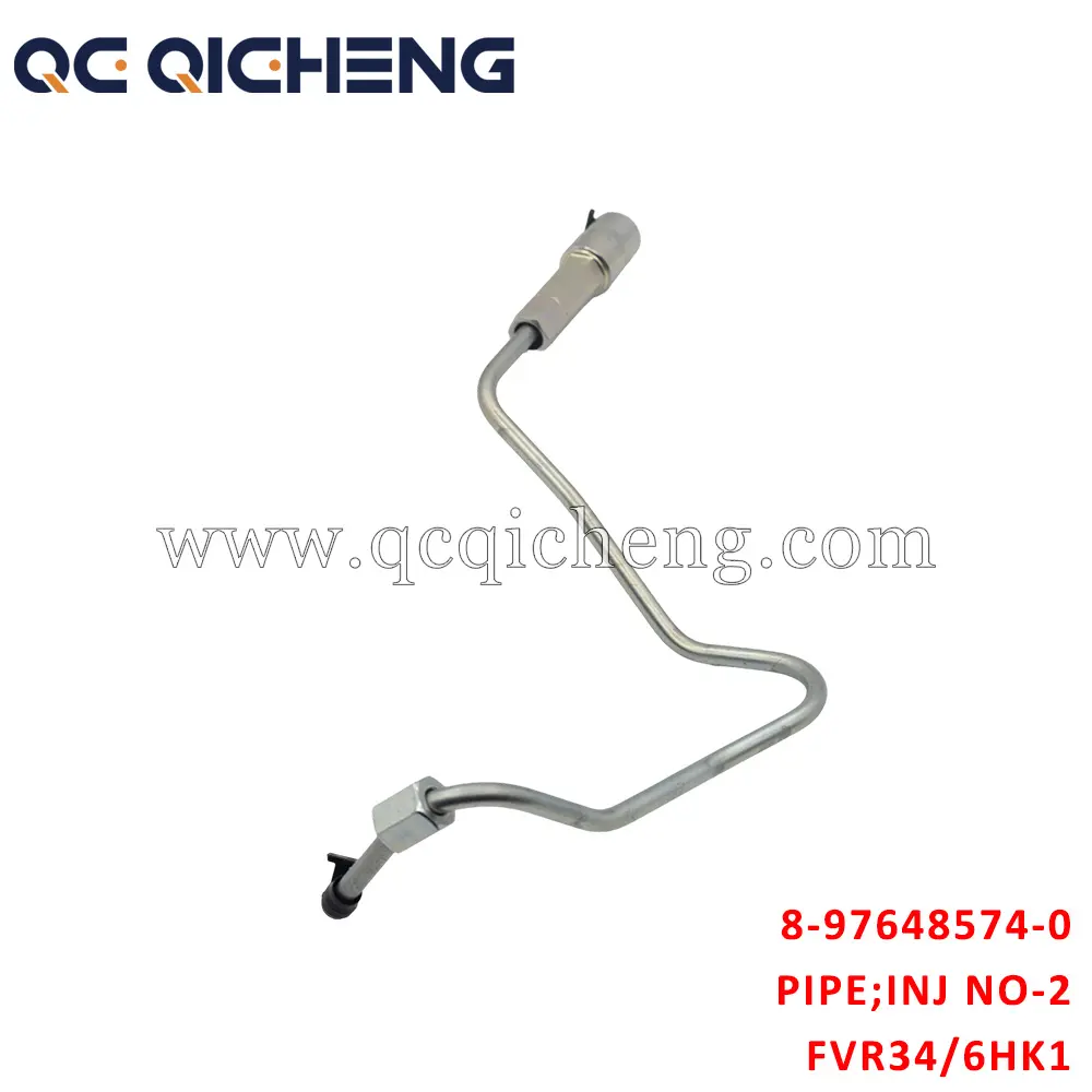 Wholesale 8-97648574-0 PIPE INJ NO 2 For ISUZU FVR34 6HK1 Supplier, Pricelist
