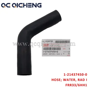 Wholesale 1-21437450-0 HOSE WATER RAD INL For ISUZU FRR33 6HH1 Supplier, Quotes