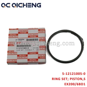 High-Quality 5-12121005-0 RING SET PISTON STANDARD For ISUZU EX200 6BD1