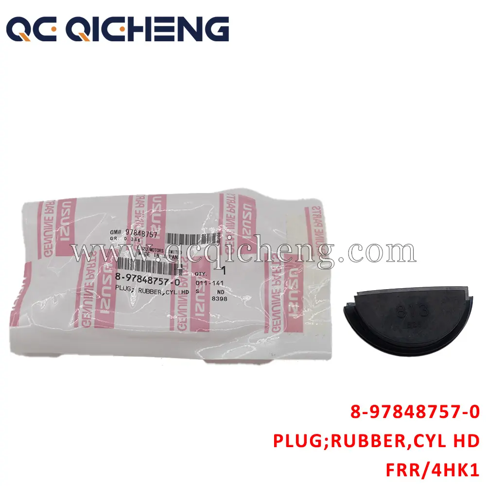 Wholesale 8-97848757-0 PLUG RUBBER CYL HD For ISUZU 4HK1 6HK1 Pricelist, Quotes