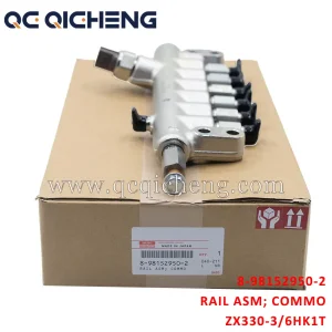 High-Quality 8-98152950-2 RAIL ASM COMMO for Isuzu ZX330-3 6HK1T Suppliers, Quotes
