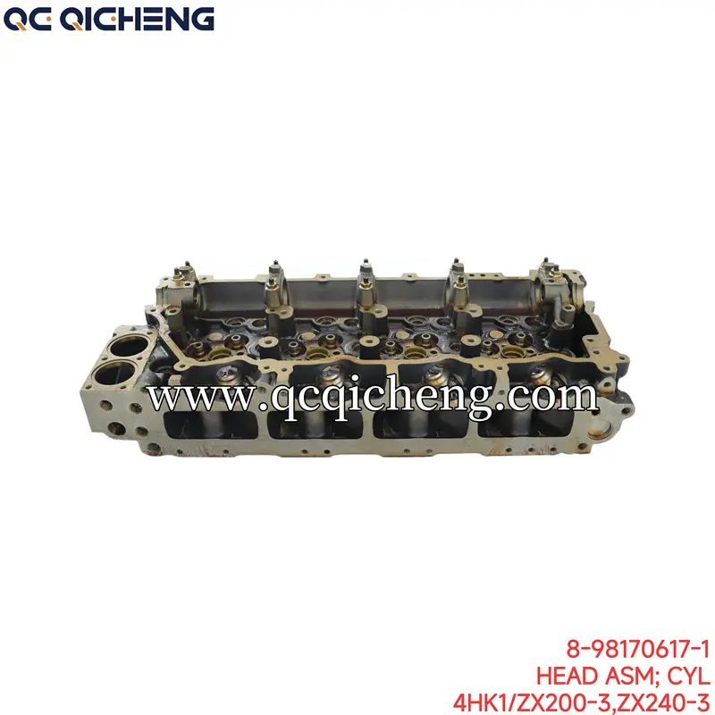 Wholesale 8-98170617-1 8981706171 Cylinder Head for Isuzu  4HK1 ZX200-3 ZX240-3 Suppliers, Pricelist