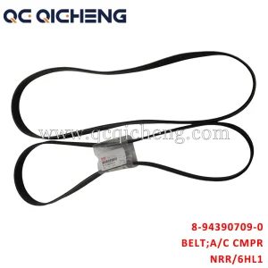 Wholesale 8-94390709-0 BELT A/C CMPR For ISUZU NRR 6HL1 Suppliers, Pricelist