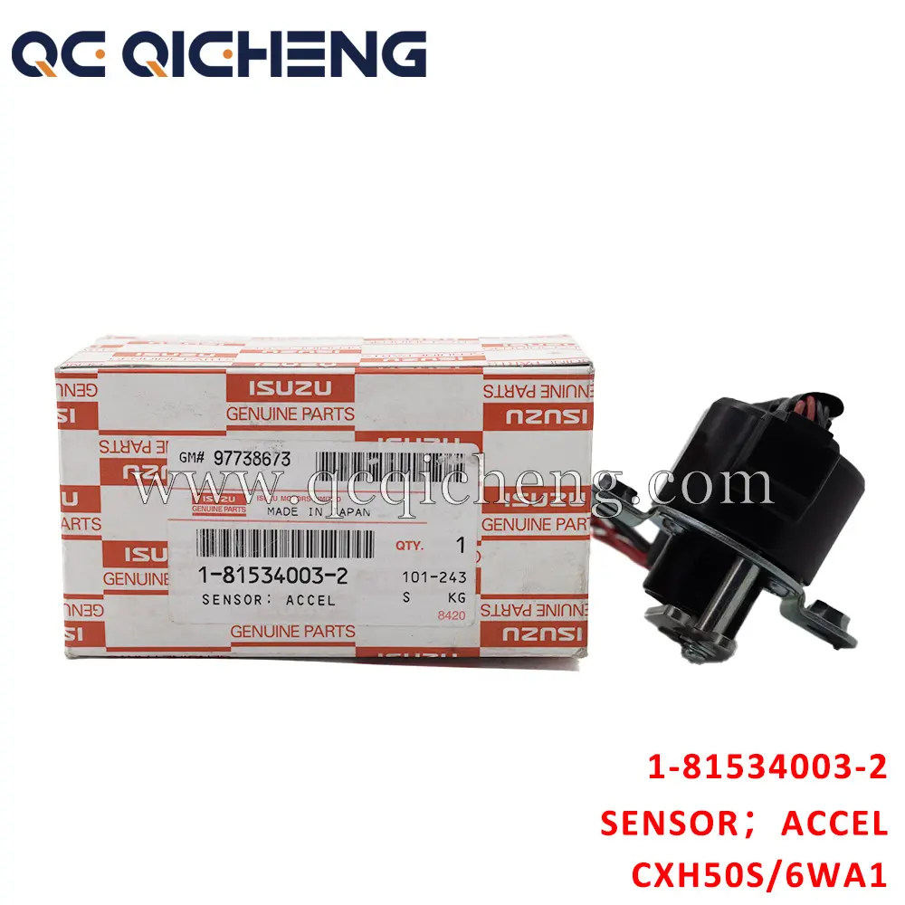 High-Quality 1-81534003-2  SENSOR,ACCEL For ISUZU CXH50S 6WA1 Suppliers, Quotes