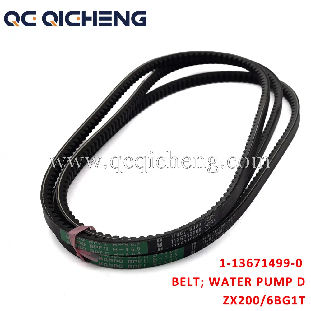 Wholesale 1-13671499-0 BELT WATER PUMP DRIVE For ISUZU ZX200 6BG1T Supplier, Pricelist