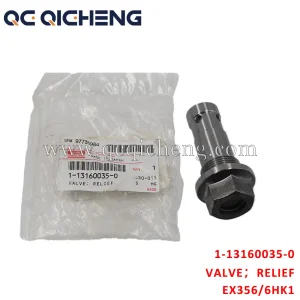 Wholesale 1-13160035-0 VALVE RELIEF OIL PORT COVER For ISUZU EX356 6HK1 Suppliers, Supplier