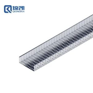 Wholesale Reinforced Medium duty Pre-galvanized Hot-dip-galvanized Perforated Cable Tray 300*100 Manufacturer, Factories