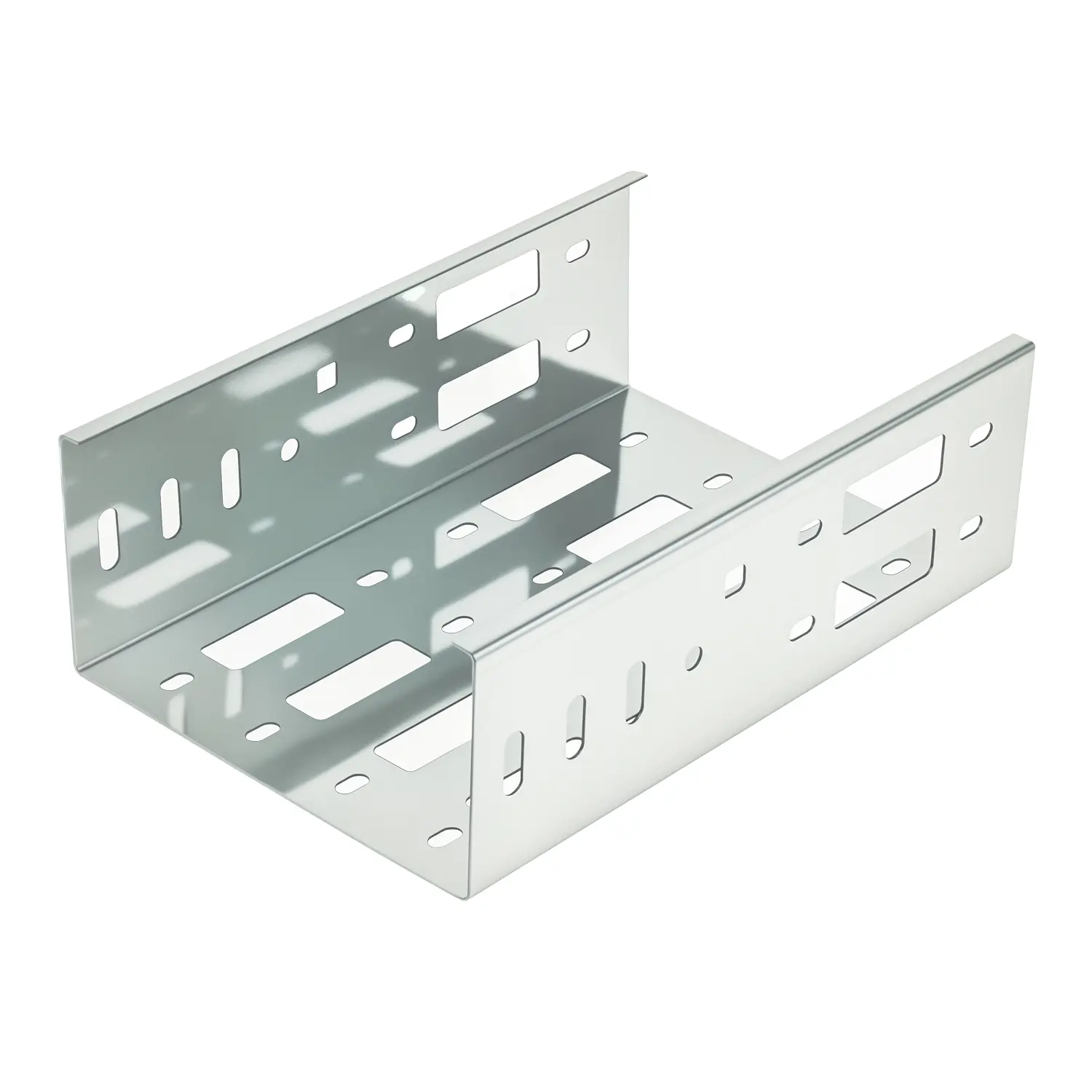 Buy Stainless Steel Perforated Cable Tray 200mm width Suppliers, Factory