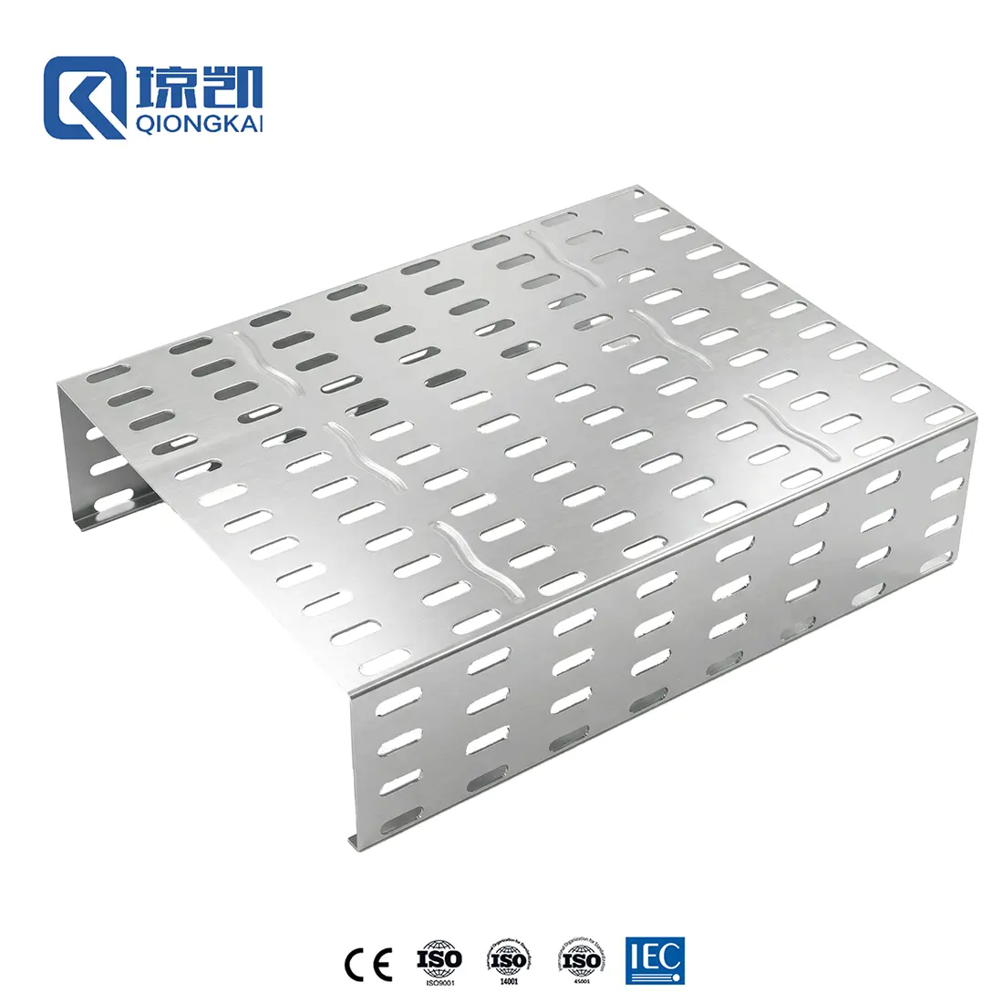 Buy Carbon Steel Pre Galvanized PG Hot Dip[ Galvanized HDG Cable Tray with Reinforce Ribs 300*100 Supplier, Suppliers