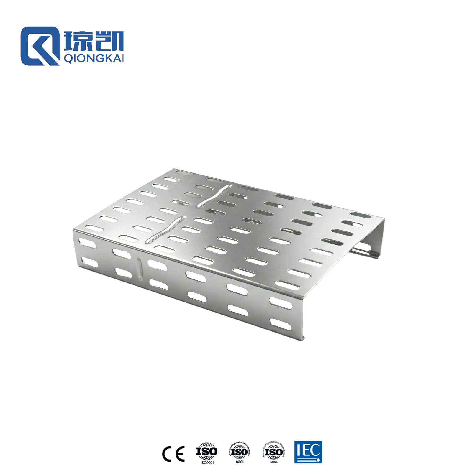 Wholesale Carbon Steel Pre Galvanized PG Hot Dip[ Galvanized HDG Cable Tray with Reinforce Ribs 200*50 Manufacturers, Suppliers