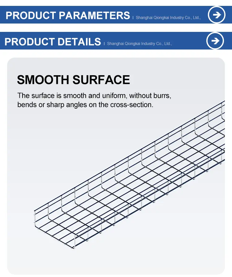 Buy GI Galvanized Wire Mesh Cable Tray 50*50 Manufacturer, Factories