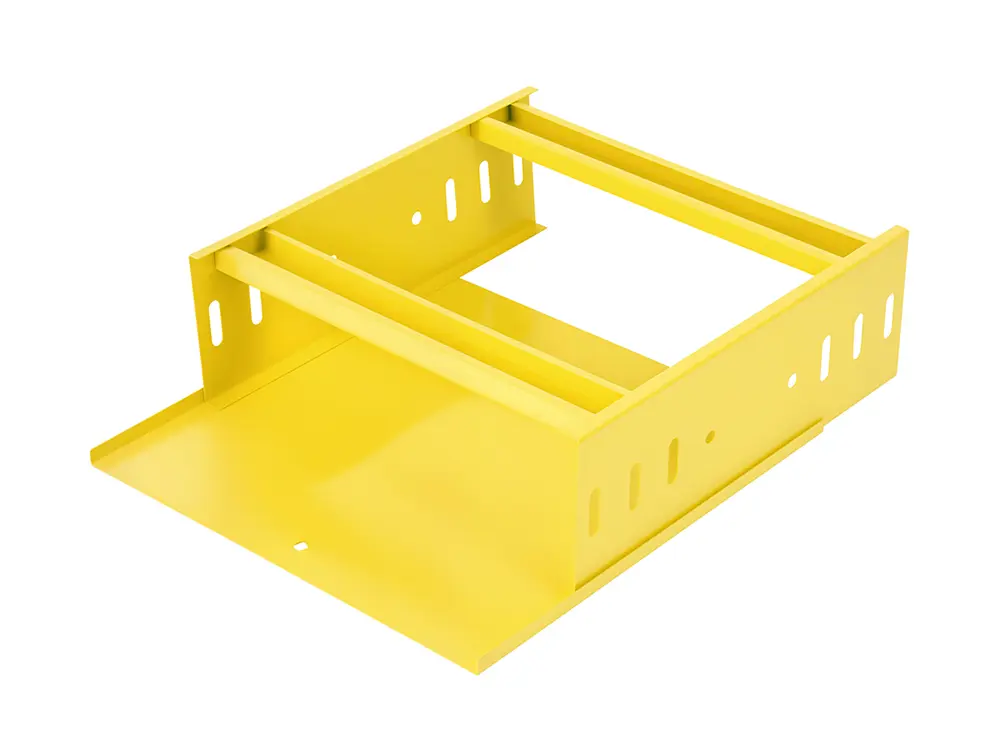Buy Fireproof powder coated Pre galvanized ladder type cable tray Manufacturer, Manufacturers