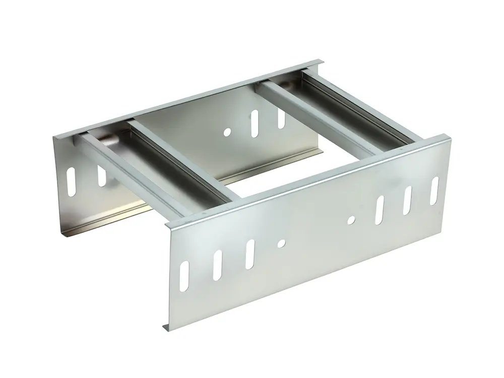 Buy 304 and 316 stainless steel ladder type cable tray customizable perforated design Manufacturer, Factory