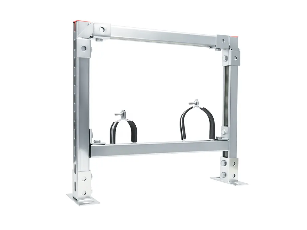 Heavy duty seismic support channel