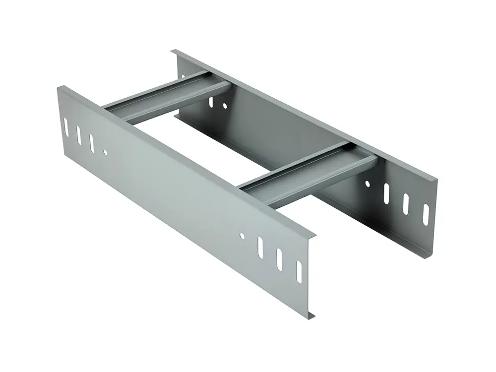 Buy Fireproof powder coated Pre galvanized ladder type cable tray Manufacturer, Manufacturers