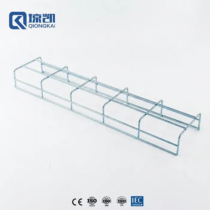 Wholesale Electro Galvanized Carbon Steel EG Basket Wire Mesh Grid Cable Tray 100*50 Supplier, Suppliers