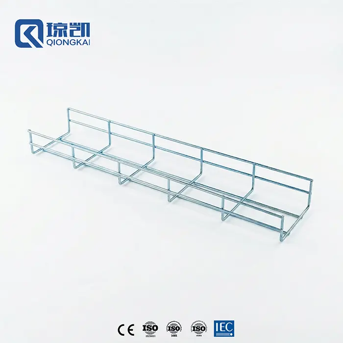 Wholesale Electro Galvanized Carbon Steel EG Basket Wire Mesh Grid Cable Tray 100*50 Supplier, Suppliers