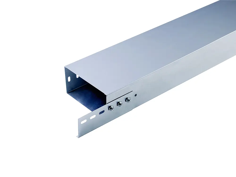 Galvanized cable tray structure detail