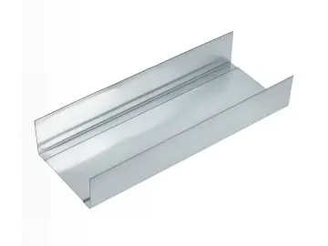 Galvanized metal stud main channel 100/50mm