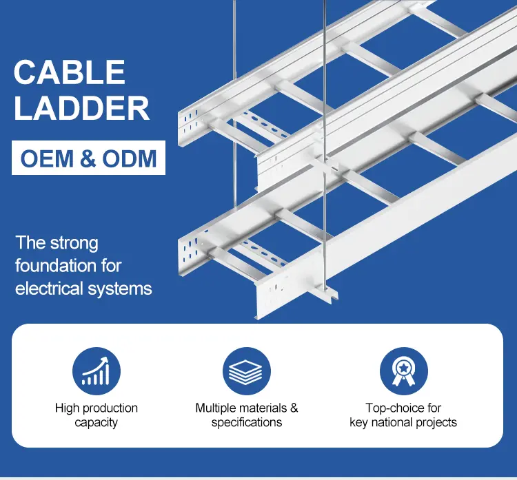 Buy GI Galvanized Cable Ladder 200*100 Supplier, Suppliers