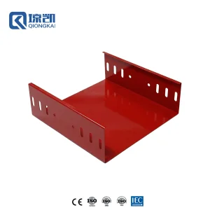 Powder Coated Cable Trunking RAL3020 Red France Fire Protection