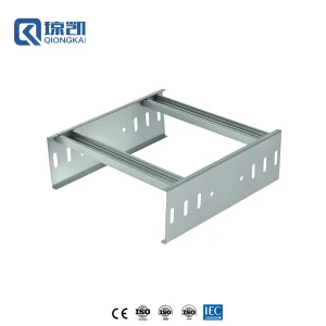 Powder Coated Ladder Cable Tray 200x100 Gray Canada Cleanroom