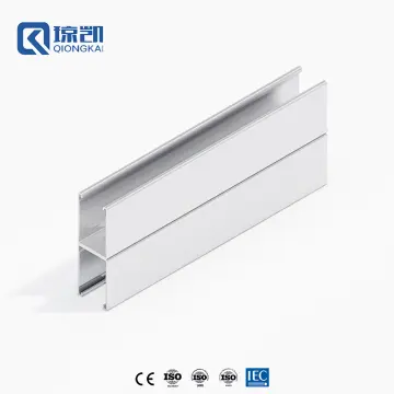 Back to back plain strut channel 41x62 with anti-seismic flanges